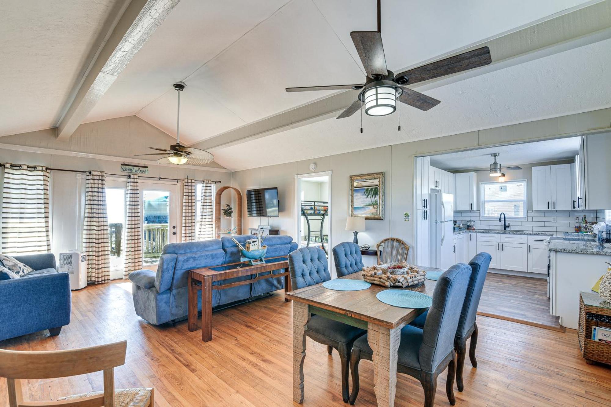Second-Row Surfside Beach House Newly Renovated! Esterno foto